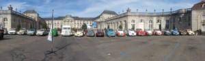 exposition devant le chateau stanislas