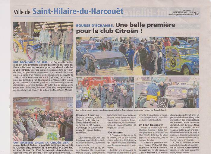 la Gazette St Hilaire